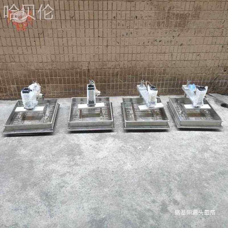 豆腐压榨机不锈钢自动豆腐压成JBE机动压干机模具榨压气豆腐机商