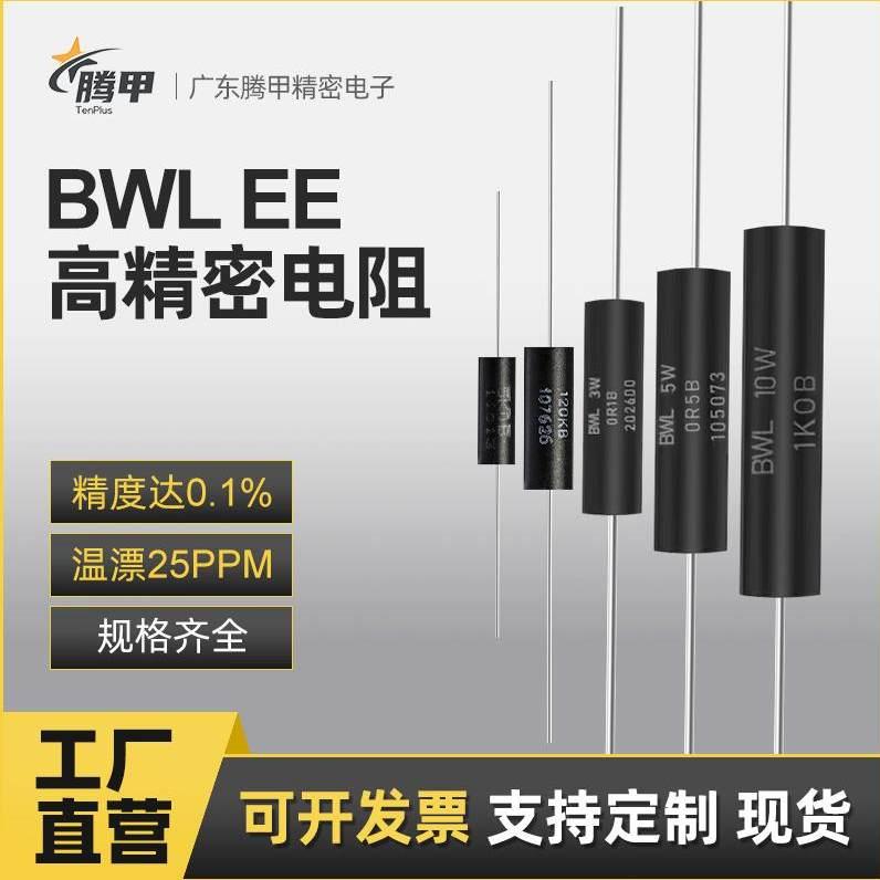 BWL EE高精度精密电阻无感采样取样低温漂电阻器0.25W0.5W1W0.1%