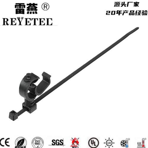 带管夹的分体式固定扎带 汽车扎带 156-00574/T50RIAHC1T