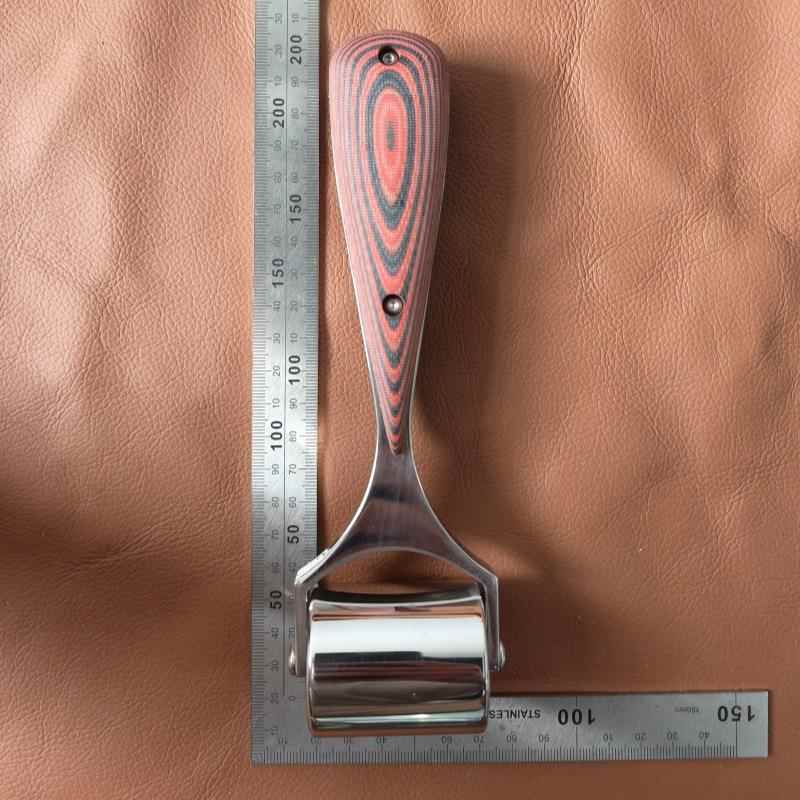 手工AAQ革工具型压滚轮皮重皮革贴合轮