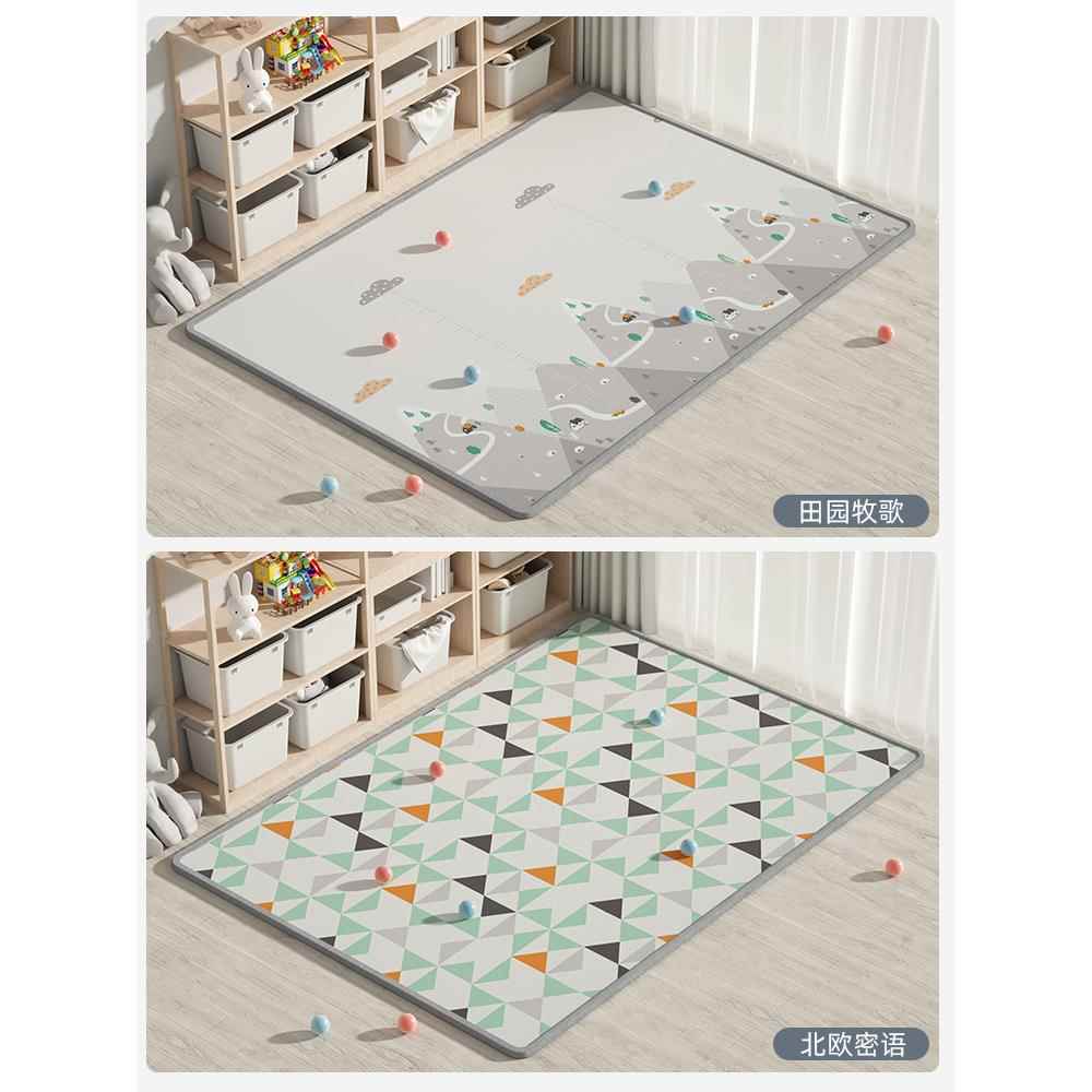 正品曼爬XPE宝宝行垫加厚环保婴儿爬爬儿垫童地垫龙无味游戏垫定