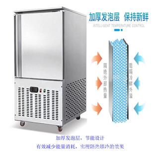 商用227冷冻零柜海参生冷胚包冻子饺子急冻极速冷柜插盘下45度速