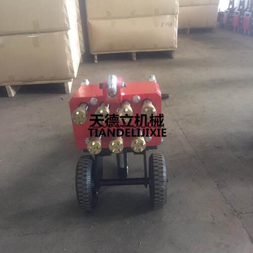 高速路混凝土路面凿毛机 ZMJ-7型手推地面凿毛机 7头气动打毛机