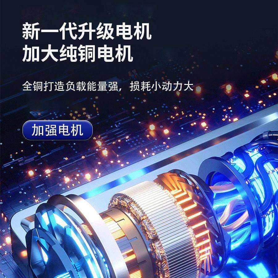 便携式智能双缸充气泵 货车SUV越野车汽车轮胎电动无线车载充气泵