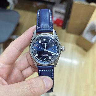 盒证[9.8新]浪琴先行者系列钢皮自动机械腕表男表L3.810.4.93.0