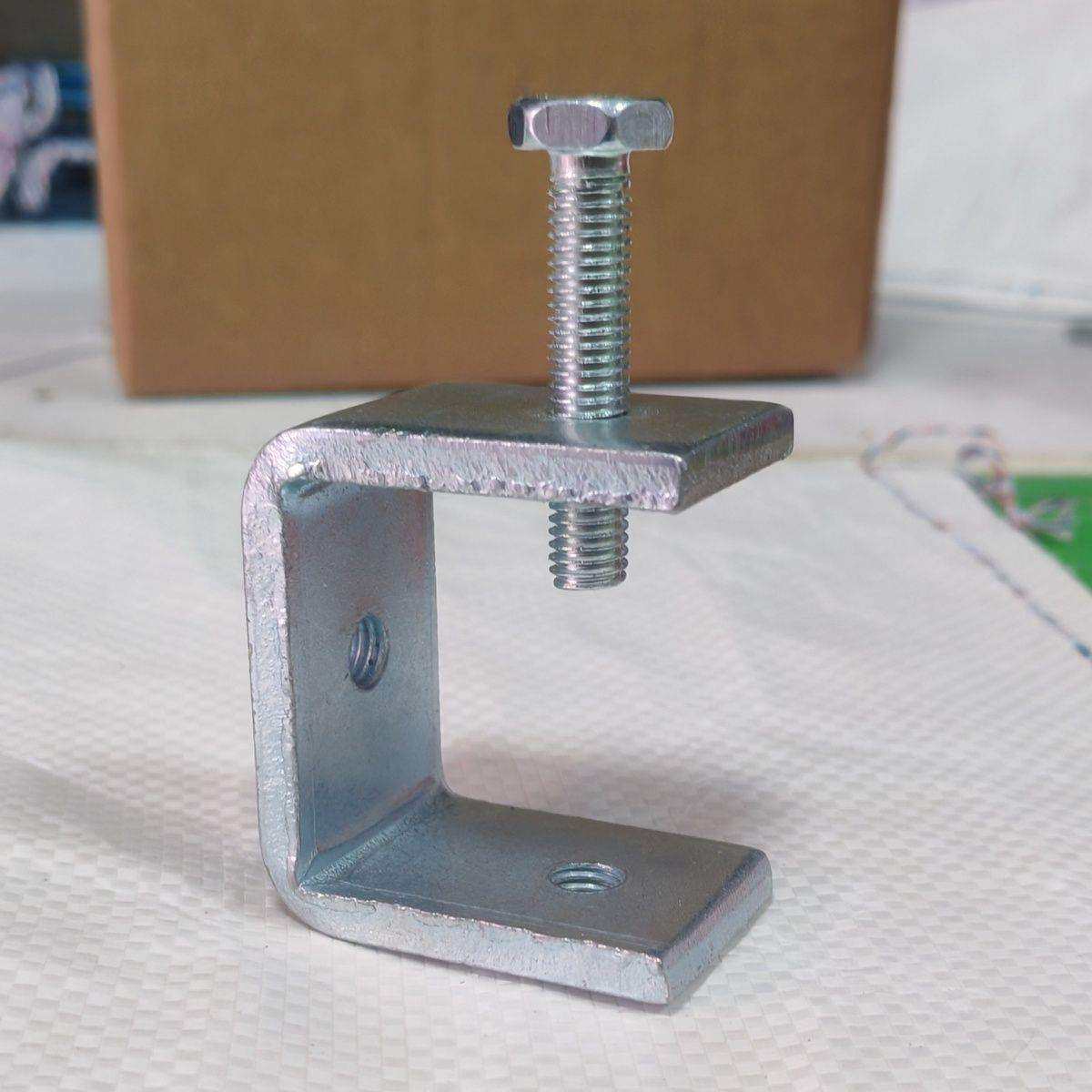 超低价老虎夹铁镀锌调节器方形虎口夹C型钢工字钢固定吊卡U型
