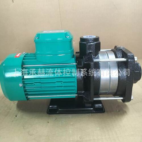卧式不锈钢多级离心泵德国威乐MHIL202家用多用途380V通用增压泵