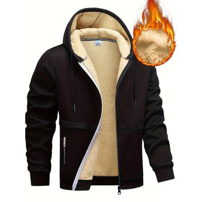D 94565 Oversized Fleece Jacket 宽松保暖夹克