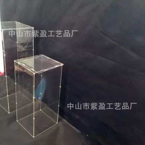 布置引道新款具亚克路透明筒创意酒店方宴会台力装饰甜品婚庆摆件