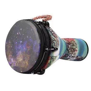 非洲鼓10寸PVC成人初学者丽江12寸专业演奏手鼓手拍鼓可调音瑞盟