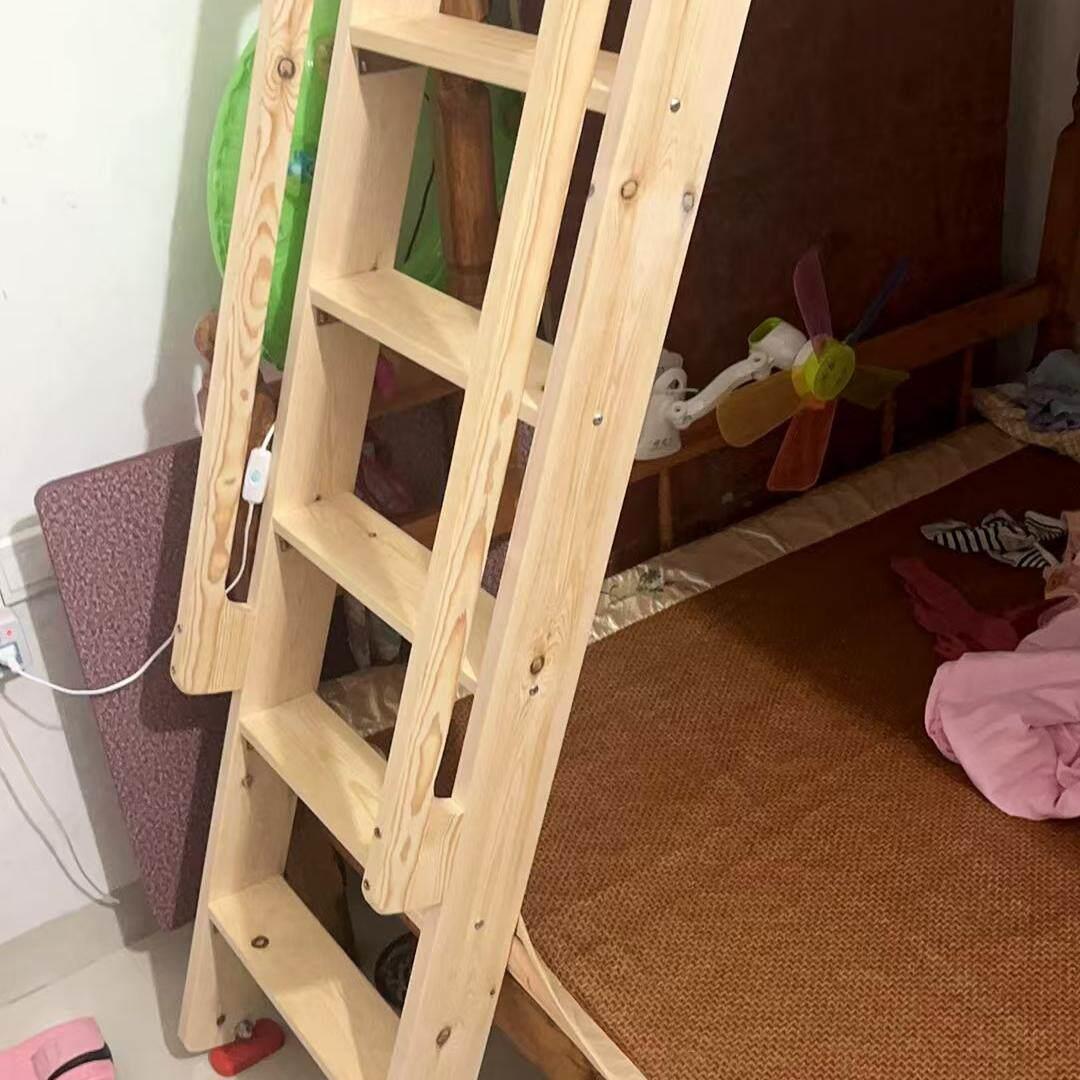 实木楼梯阁楼自动扶梯家用室内外爬梯木制上下铺梯子爬梯学校梯子