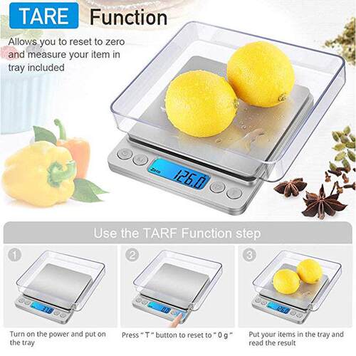 Kitchen Scale Electronic Food Scales Measuring Tool Jewelry