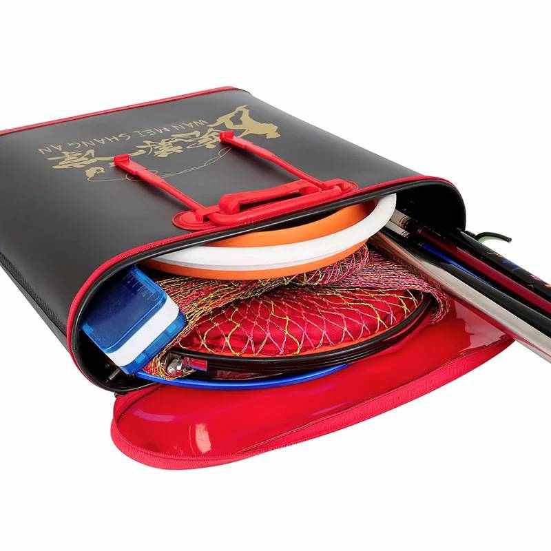 双肩背加厚EVA钓鱼桶钓箱多功能活鱼桶折叠装鱼桶便携式鱼护包