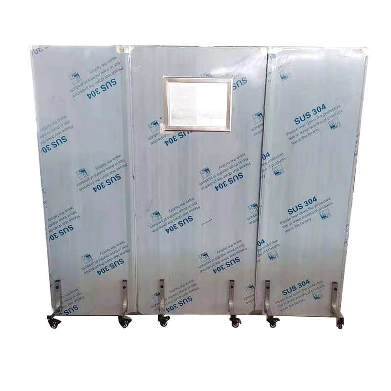 射线防护铅屏风现货医院射线科升降推拉式铅屏风CT室射线防护屏风