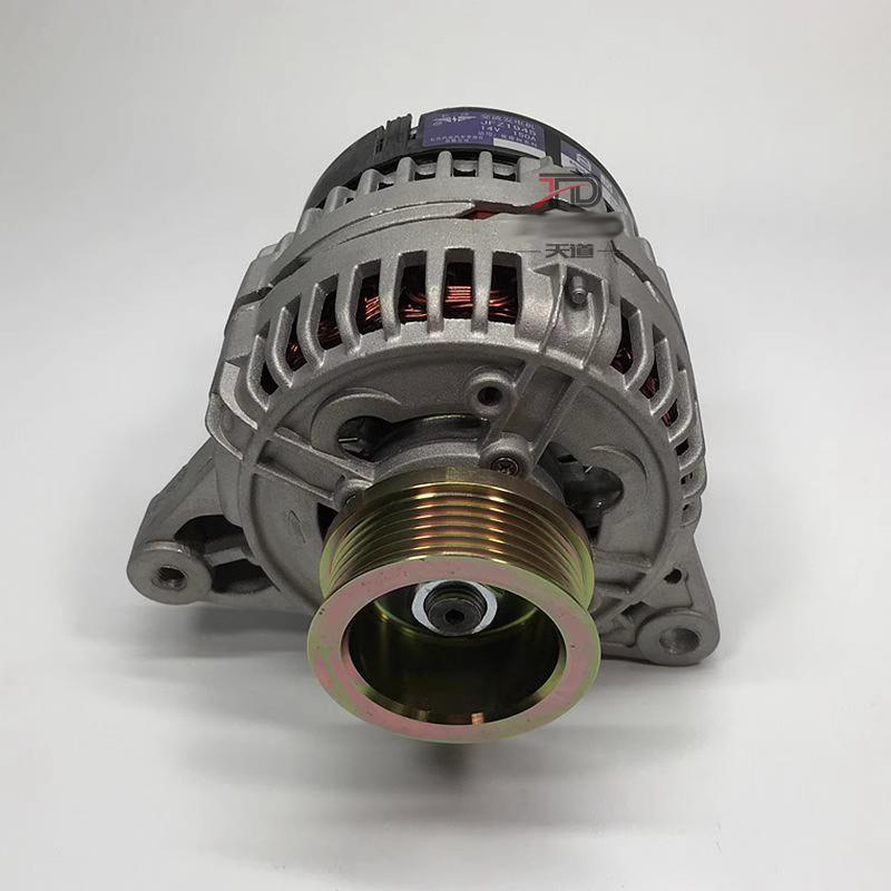 依维柯发电机总成都灵V宝迪威尼斯14V150A6槽交流发电机总成