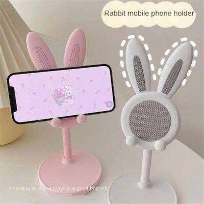 Cell Phone Stand Cute Phone Holder Desktop Cartoon Bunny