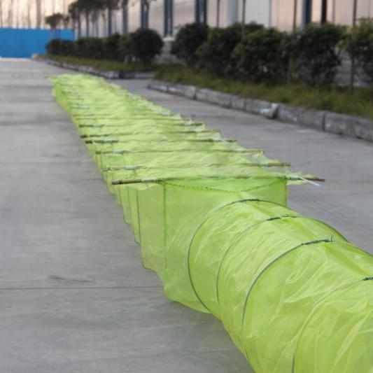 布笼网虾笼盖泥鳅加密虾笼笼苗笼虾笼河方竹子格布带纱窗虾笼翅膀