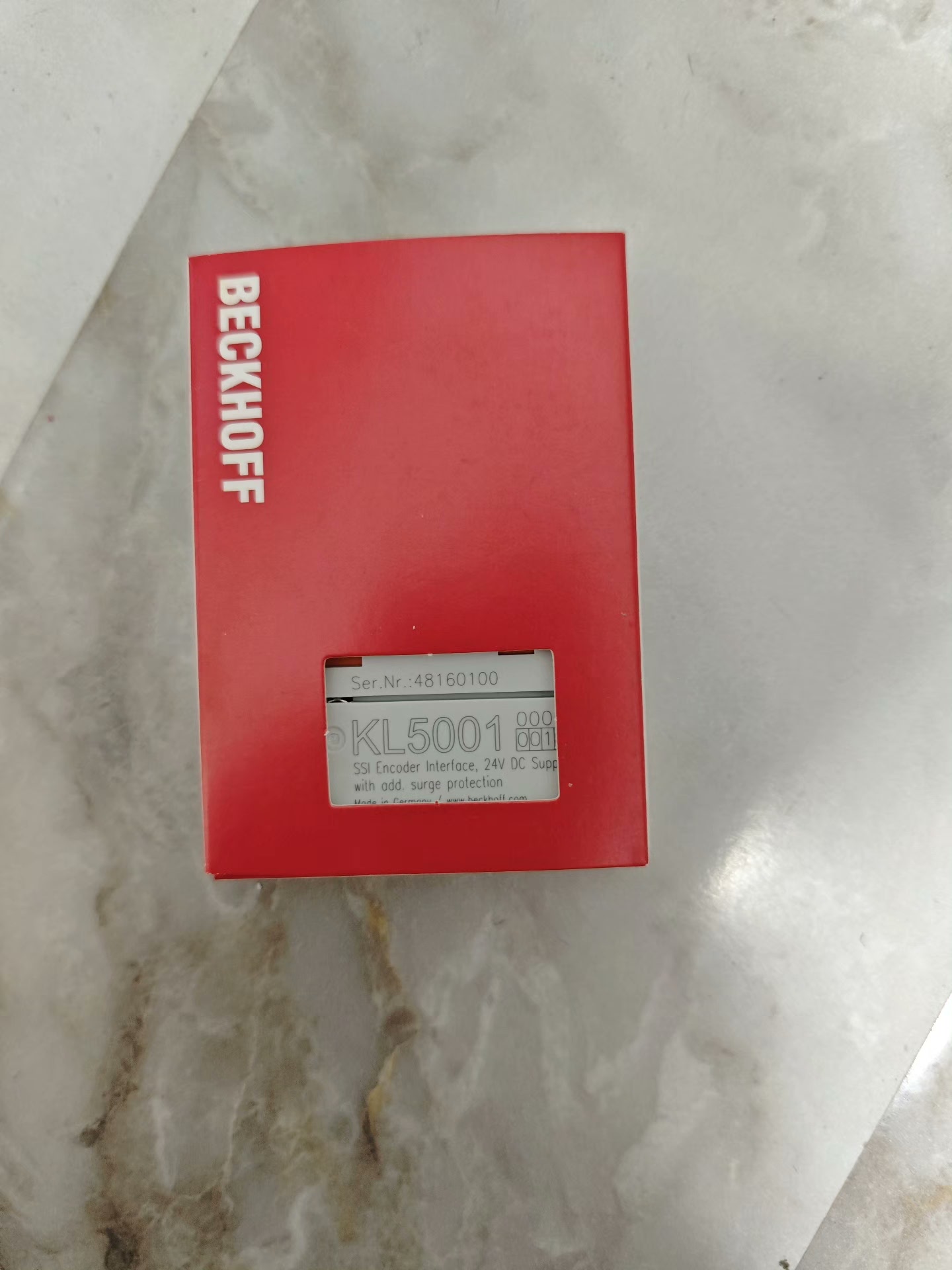 倍福KL5001-0018原装正品模块，SSI编码器接口，2