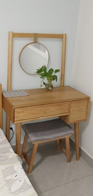 原始原素实木梳妆台怎么样是哪里生产的，值吗