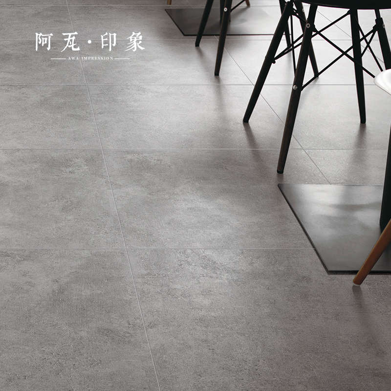 仿古地砖800x800客厅地板砖灰色砖瓷砖卫生间防滑水泥砖600x600