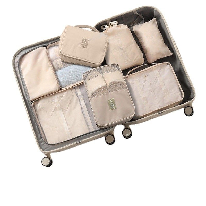 旅行收纳袋套装八件套七件套洗漱化妆品收纳包衣服鞋子防尘旅行袋,收纳整理,其他收纳袋,淘宝优惠券,粉丝福利购,淘宝优惠卷