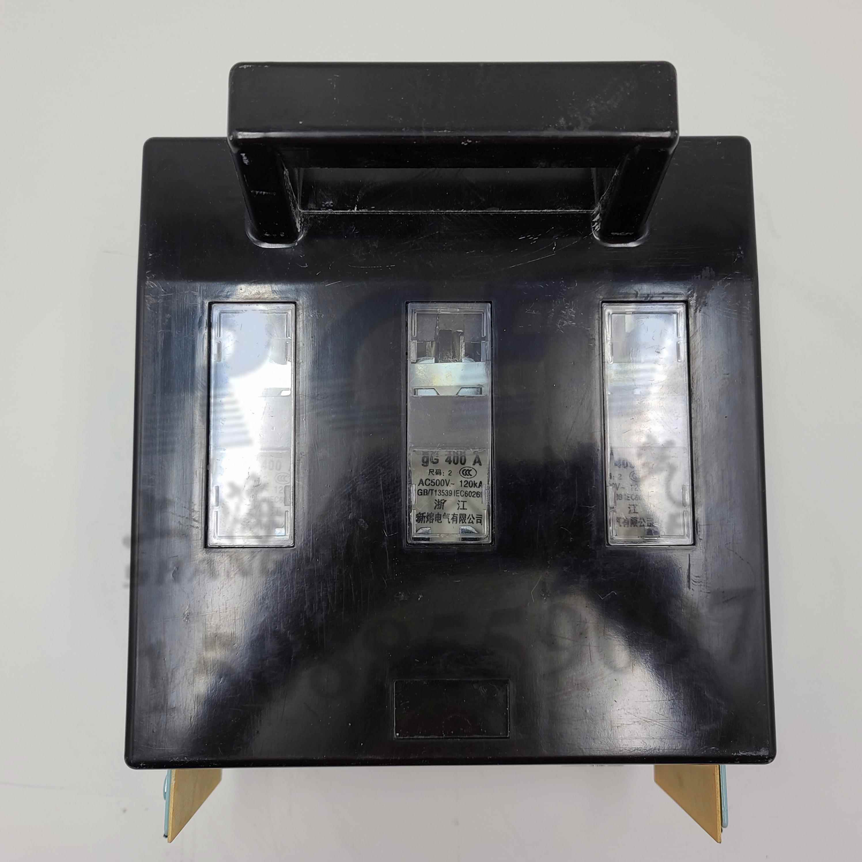 上海人民HR5-315A/3/30 400A/3/30熔断器式隔离开关含铜芯黄铜