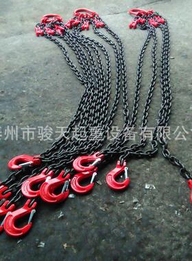 起重吊链厂家 环形起重吊链20t5m 环形2叉吊链20t4m