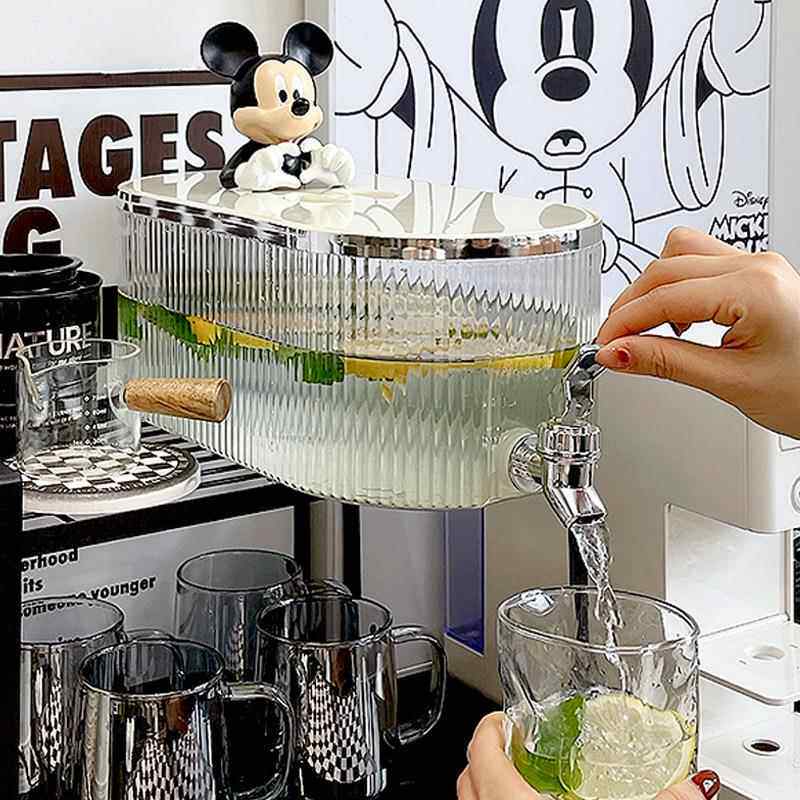 DRC饮凉水壶镇酒桶大容量桶冰耐水桶带龙头泡冰箱料高温冷水壶冷