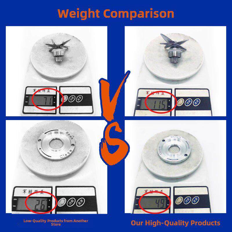 商用冰沙机刀片豆浆机配件蒸煮搅拌机破壁机2L通用刀片