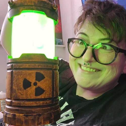 跨境Miniature Nuclear Reactor Lantern微型核反应堆灯笼摆件