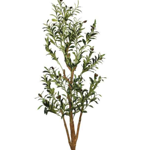 新款仿真橄榄树落地大型假植物室内装饰造景摆件可拆装款