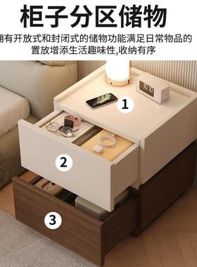 头柜意式简约床长方形边几自由组合发收纳储MVG物柜沙边几边床置