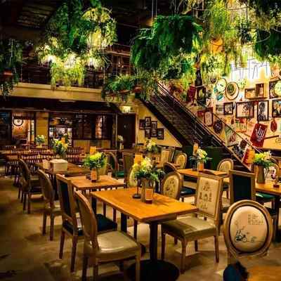 需定制胡桃里音乐餐吧清吧小酒馆桌椅卡座定制工业风酒吧公社火锅
