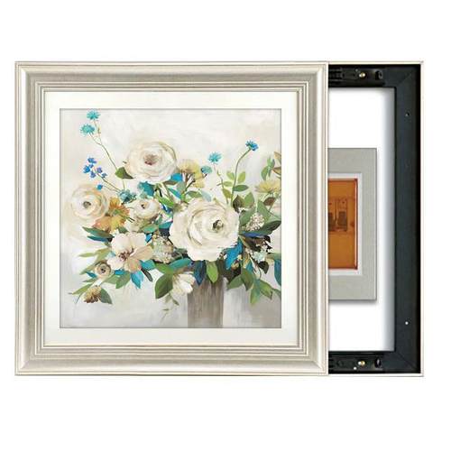 美式表箱总装饰画箱免打电孔遮挡盒配电推拉弱AET电开关电源欧式