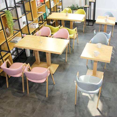 网红西餐厅新咖啡桌厅椅组合简清约甜品奶茶店烘焙餐馆XY-5餐椅圆