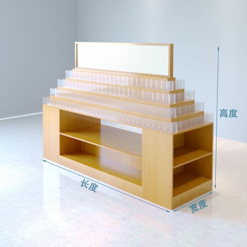 超市文具店笔架金字塔透明亚克力货柜 商铺手工配件收纳展示架