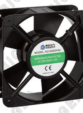 赛极电气 SG18060HA1 110V SG18060HA2 220V 机柜散热风扇风机