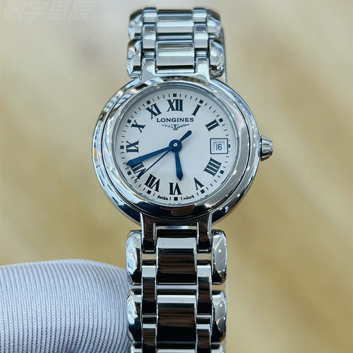 特价正品9.8新 浪琴心月系列精钢石英表26.5MM女表L8.110.4.71.6
