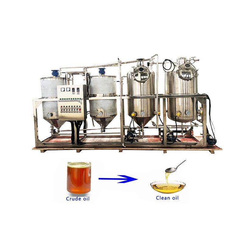 商用植物油提炼机 食用精油炼加工型设备 中小茶籽油核桃炼油FMN