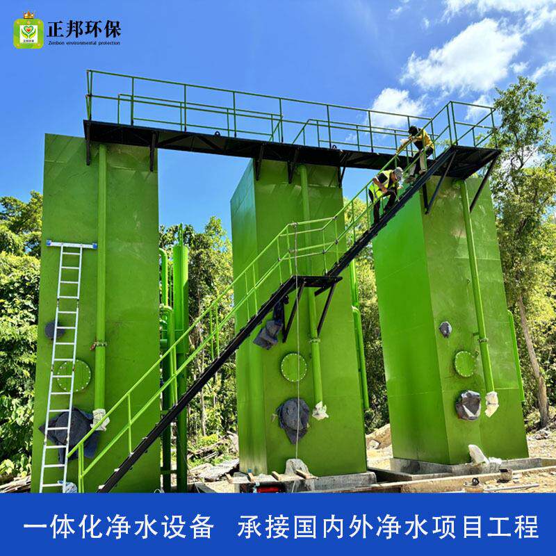 并联式净水设备碳钢组合一体化净水器全自动农村生活用水净水装置