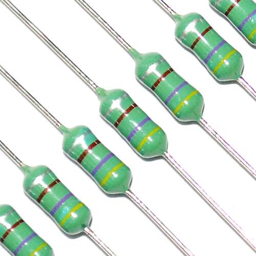 0410直插式色环电感器1/2W 0.5W色码电感器1Mh 470Uh 100Uh~4.7Mh