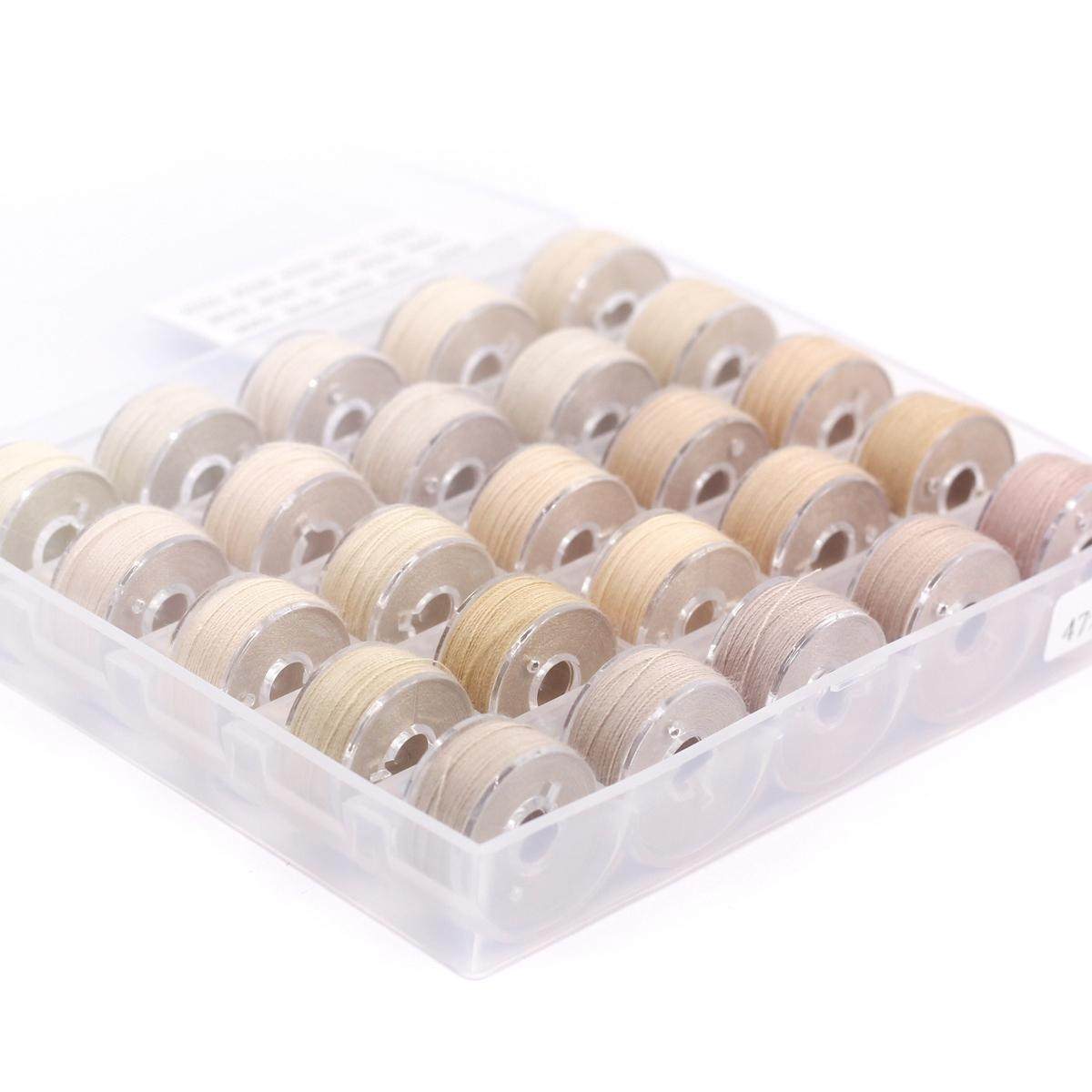 豆沙绿卡其色系小卷缝纫线 25色针线盒 手工拼布艺DIY手缝线新品,居家布艺,线盒,淘宝优惠券,粉丝福利购,淘宝优惠卷