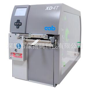 间隔式 cab XD4T 双面排状热缩套管打印机 热缩管双面标签机