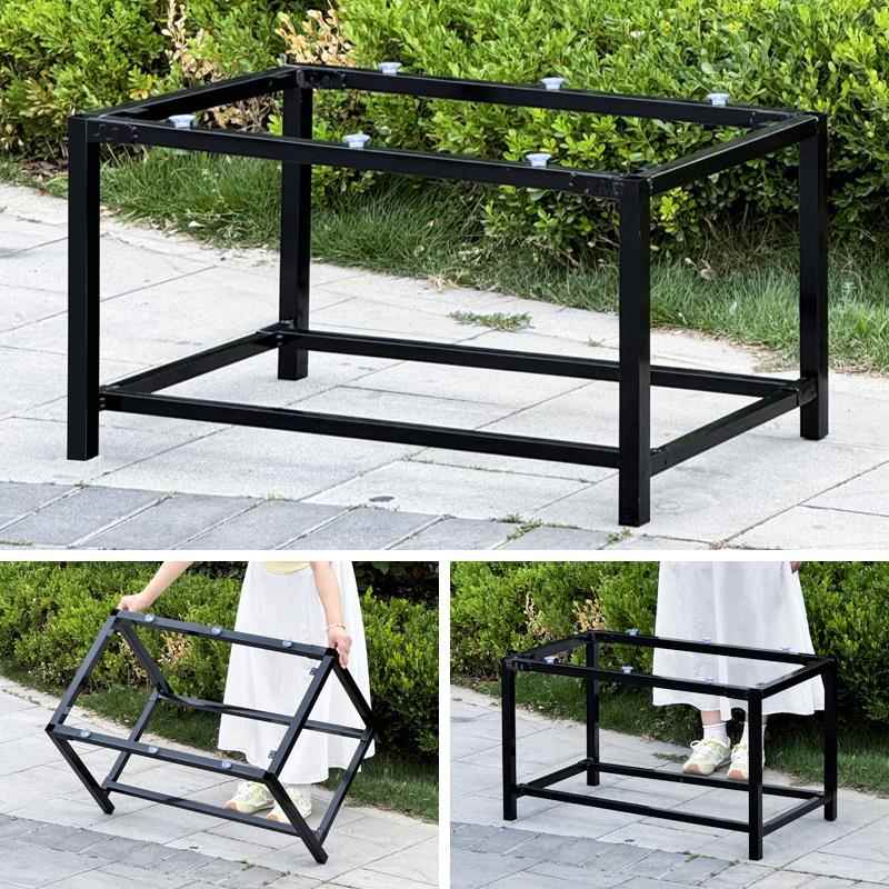 茶几腿支撑架长方形桌架子实用茶几支架底座桌腿饭桌子腿支撑架子