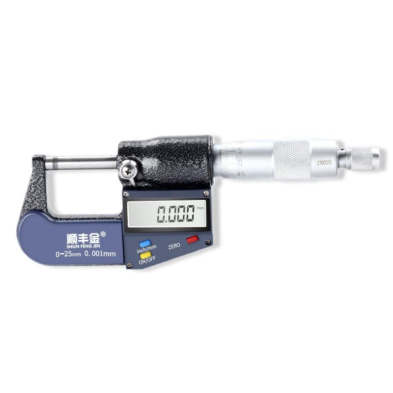 千分尺底座千分尺支架托架0-25mm0.001数显千分尺带座千分尺夹具图片