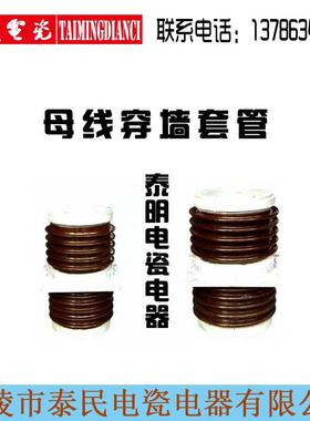 专业生产供应高压电力陶瓷户内户外母线穿墙绝缘套管CMWW-20-