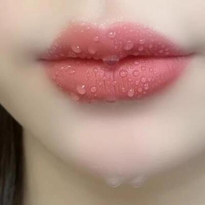正品不沾杯不掉色肉桂奶茶豆沙胡萝卜色口红雨衣唇釉显白防水