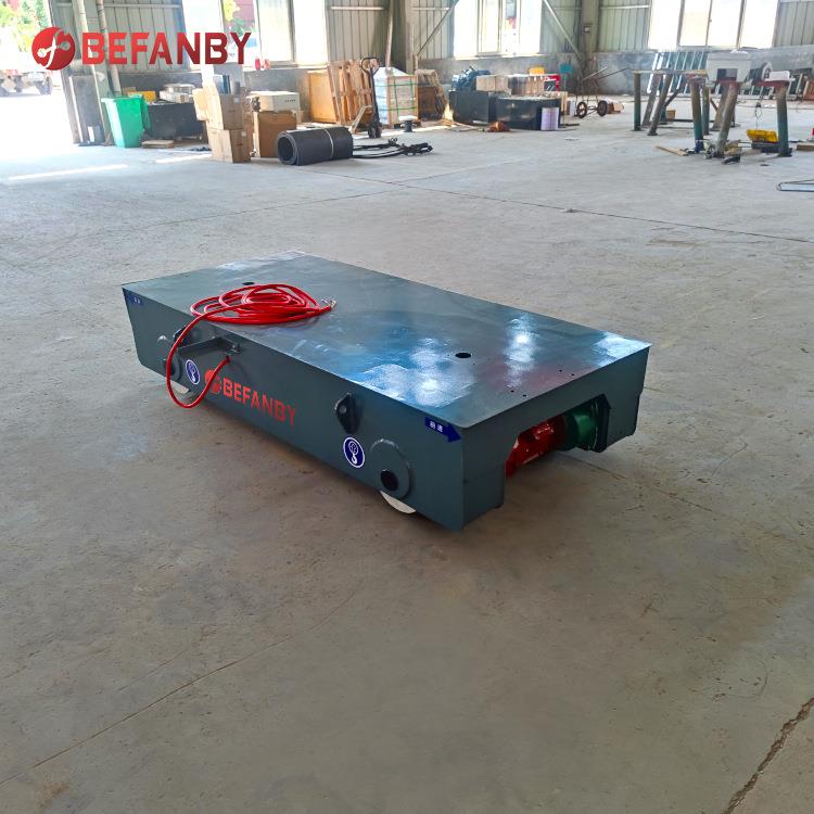 拖线缆工业轨车工厂轨道运输过跨电动地平车电遥控轨道平DII移小