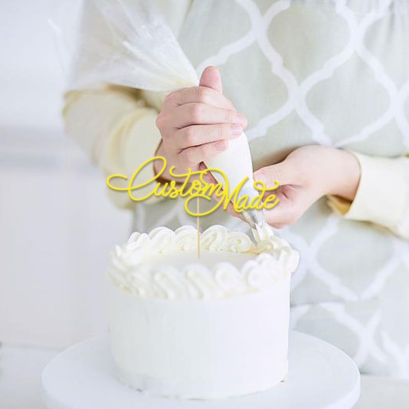 纸杯蛋糕插牌各种节日主题样式生日订婚婚礼主题蛋糕插件闪卡闪金