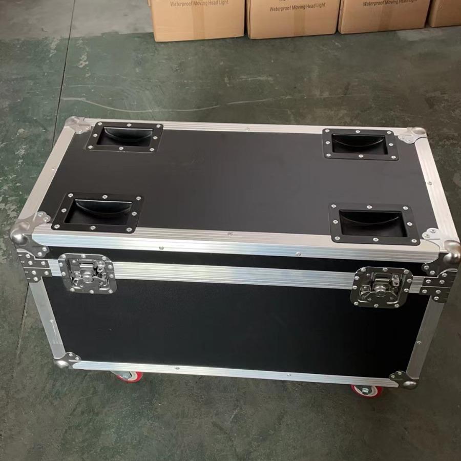 航空箱加厚不锈钢铝板 高端可以移动脚轮;适合各种舞台灯光具,